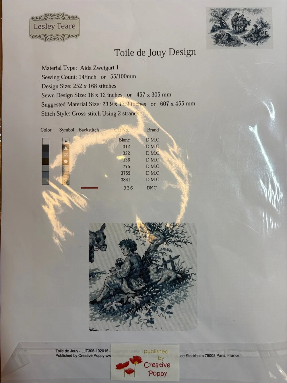 Creative Poppy toile de